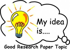 Which is a helpful way to choose a topic for a research paper