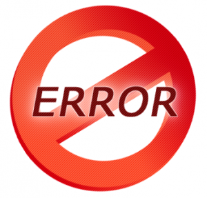 error